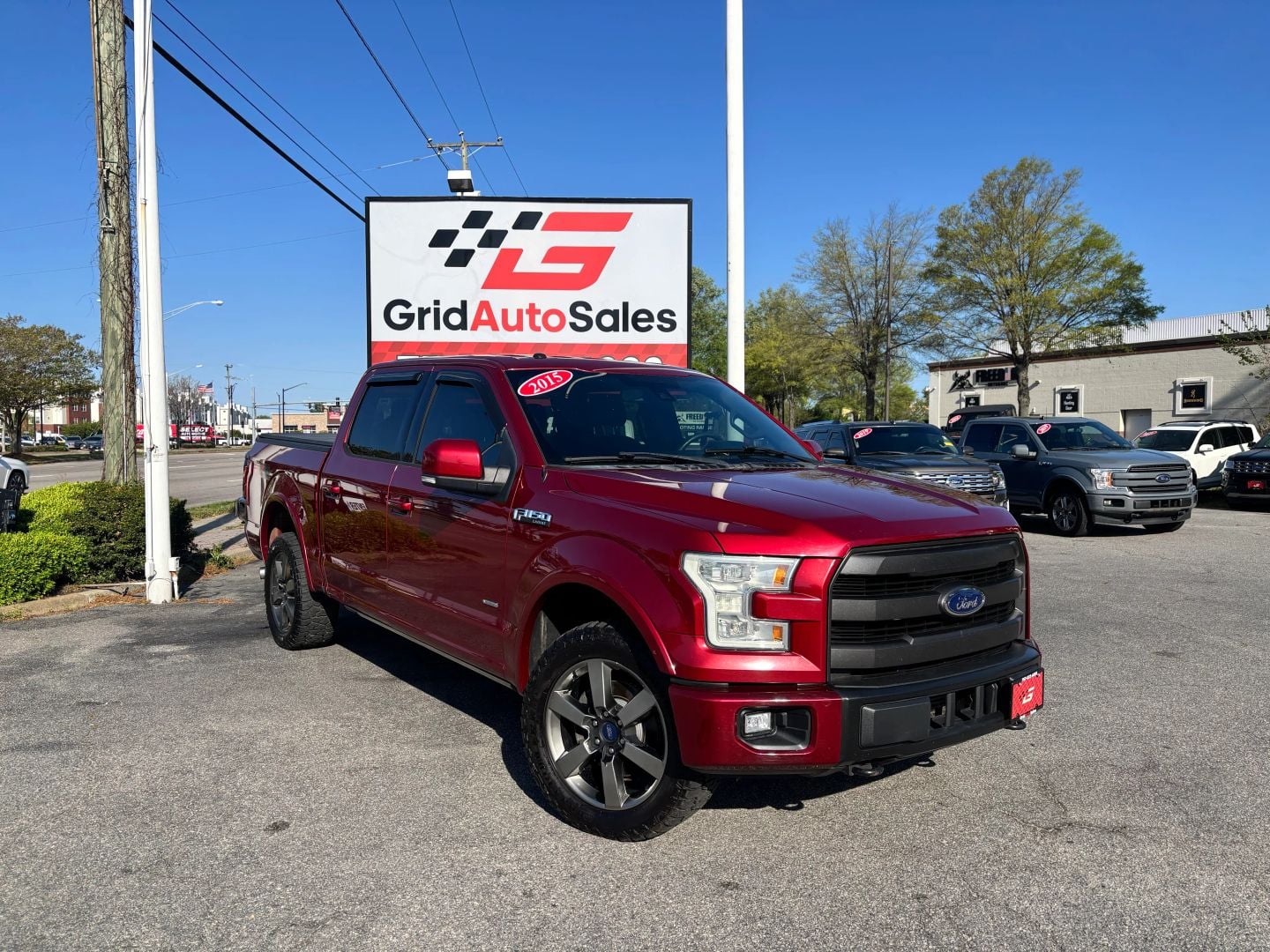 2015 FORD F150 SUPERCREW CAB LARIAT PICKUP 4D 5 1/2 FT Photo in Virginia Beach, VA 23462