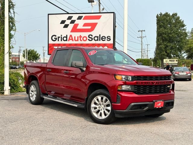 2021 Chevrolet Silverado 1500 Crew Cab Custom Pickup 4D 5 3/4 ft Photo in Virginia Beach VA 23462