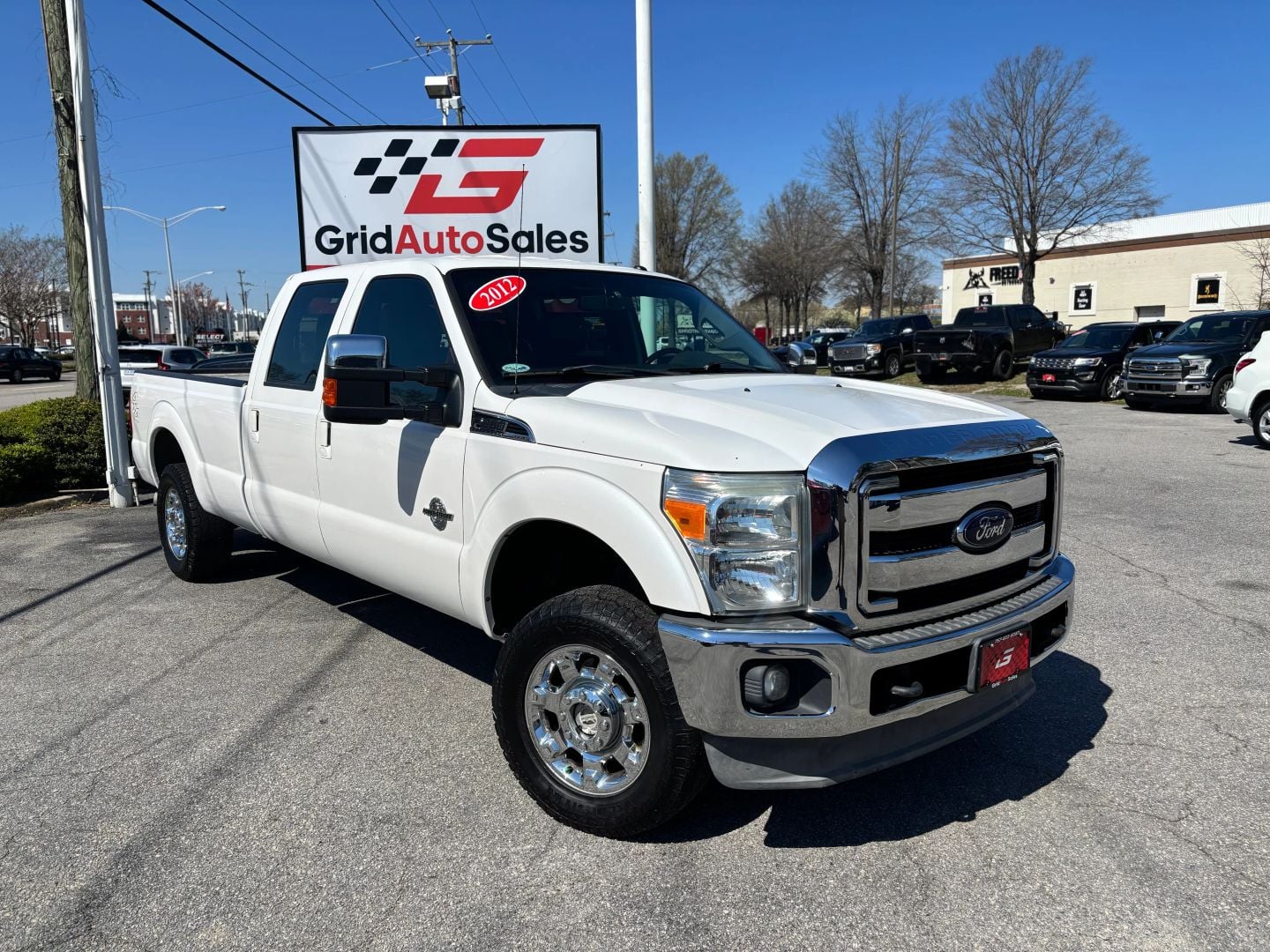 2012 FORD F250 SUPER DUTY CREW CAB LARIAT PICKUP 4D 8 FT Photo in Virginia Beach, VA 23462