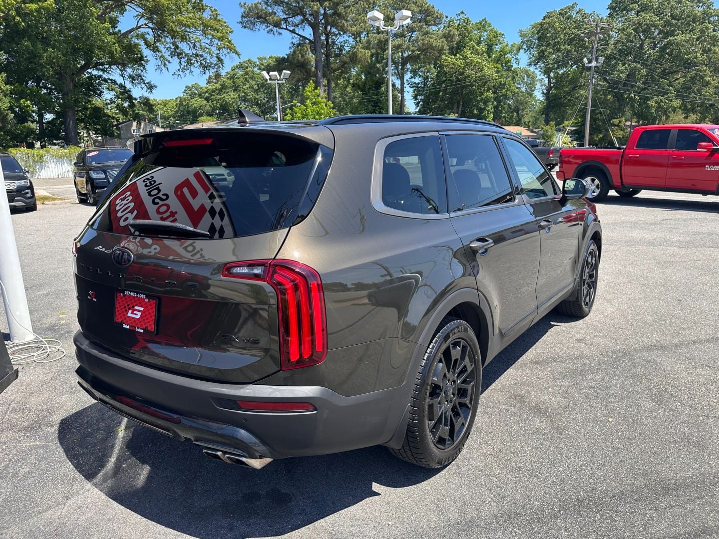 Pre-Owned 2021 KIA TELLURIDE EX SPORT UTILITY 4D - photo - 2