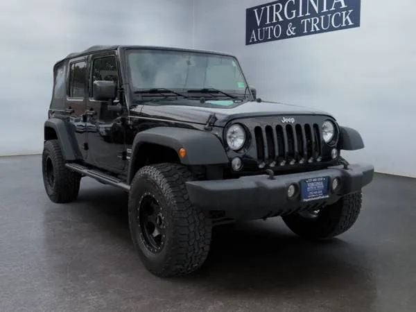 Pre-Owned 2017 Jeep Wrangler Unlimited Sport SUV 4D - photo - 3