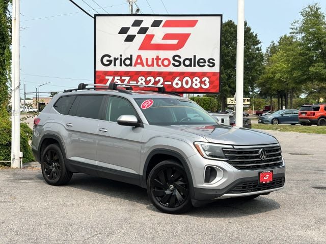 Pre-Owned 2024 Volkswagen Atlas SE 4MOTION w/Tech Pkg Sport Utility 4D - photo - 0