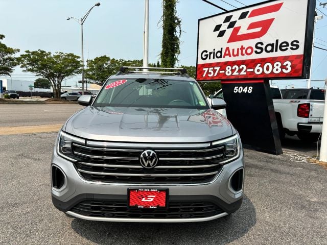 Pre-Owned 2024 Volkswagen Atlas SE 4MOTION w/Tech Pkg Sport Utility 4D - photo - 7