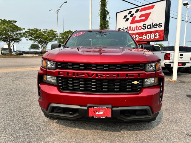 Pre-Owned 2021 Chevrolet Silverado 1500 Crew Cab Custom Pickup 4D 5 3/4 ft - photo - 9