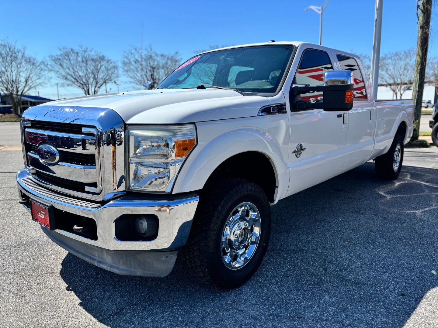 Pre-Owned 2012 FORD F250 SUPER DUTY CREW CAB LARIAT PICKUP 4D 8 FT - photo - 6