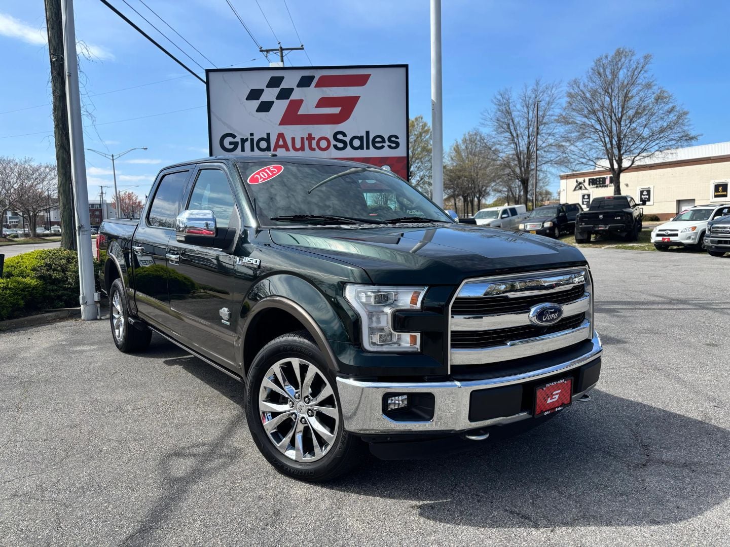 Pre-Owned 2015 FORD F150 SUPERCREW CAB KING RANCH PICKUP 4D 5 1/2 FT - photo - 0