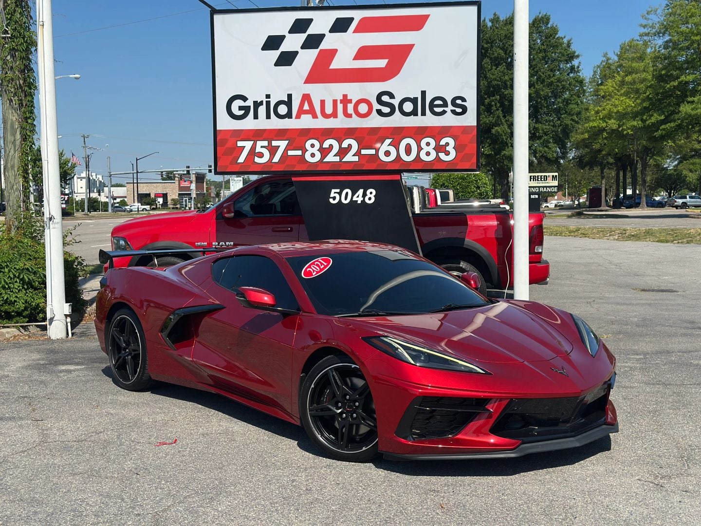 Pre-Owned 2021 CHEVROLET CORVETTE STINGRAY COUPE 2D - photo - 0