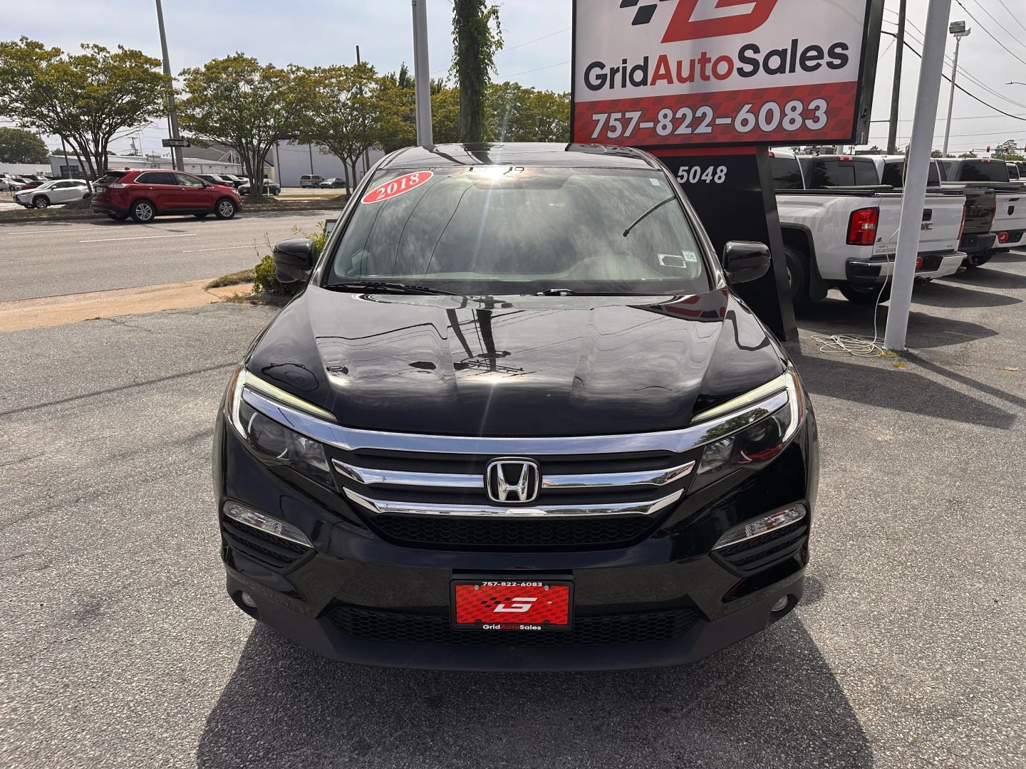 Pre-Owned 2018 HONDA PILOT EX-L SPORT UTILITY 4D - photo - 7