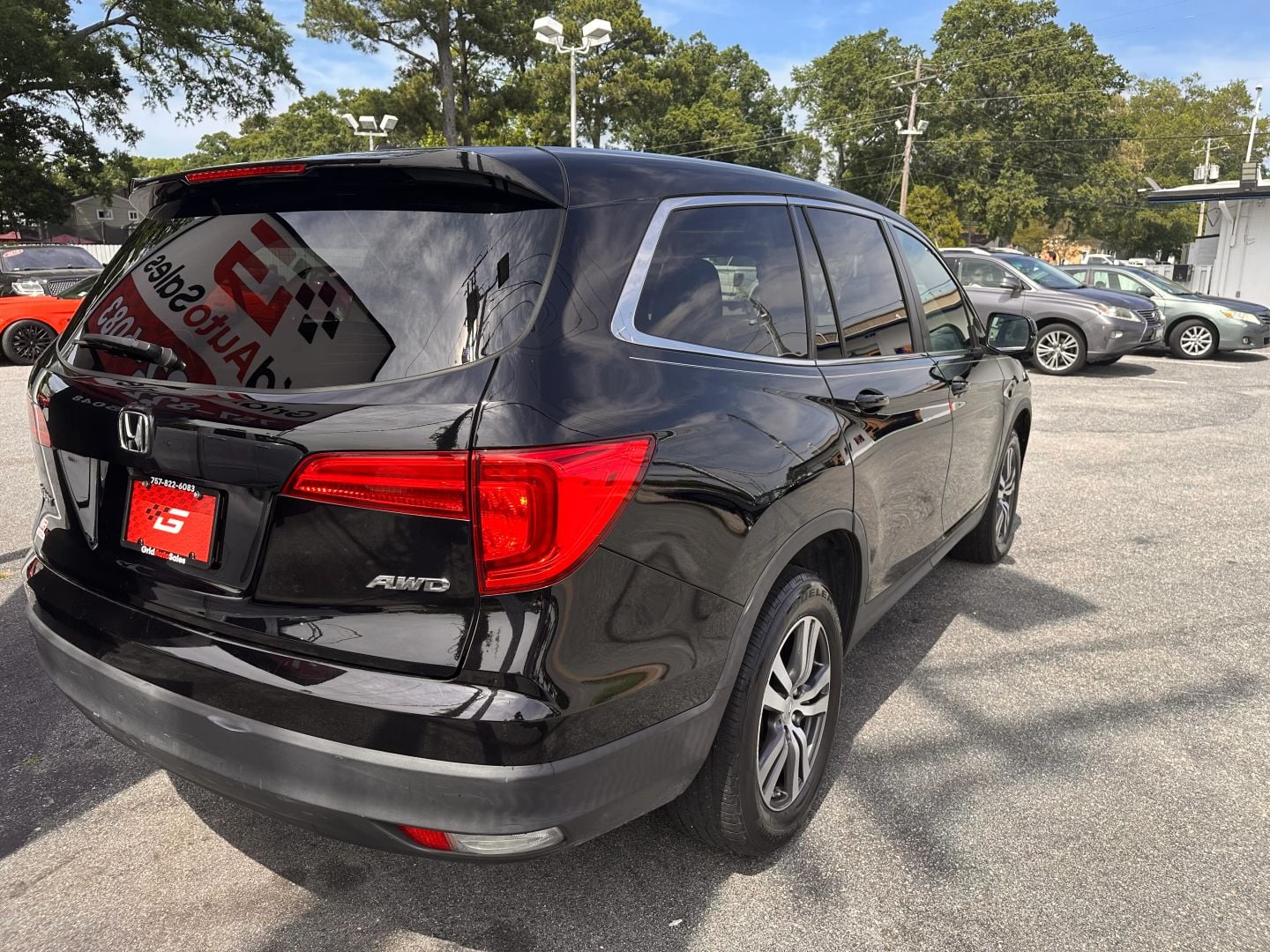Pre-Owned 2018 HONDA PILOT EX-L SPORT UTILITY 4D - photo - 2