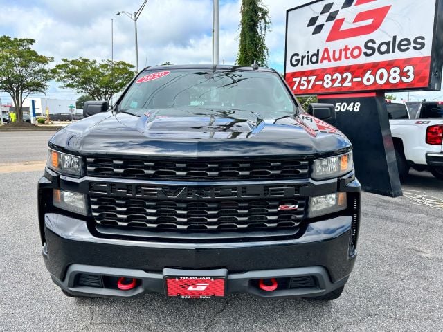 Pre-Owned 2020 Chevrolet Silverado 1500 Crew Cab Custom Trail Boss Pickup 4D 5 3/4 ft - photo - 9