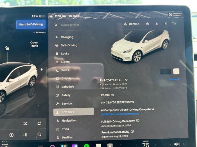 Pre-Owned 2023 Tesla Model Y Long Range Sport Utility 4D - photo - 27