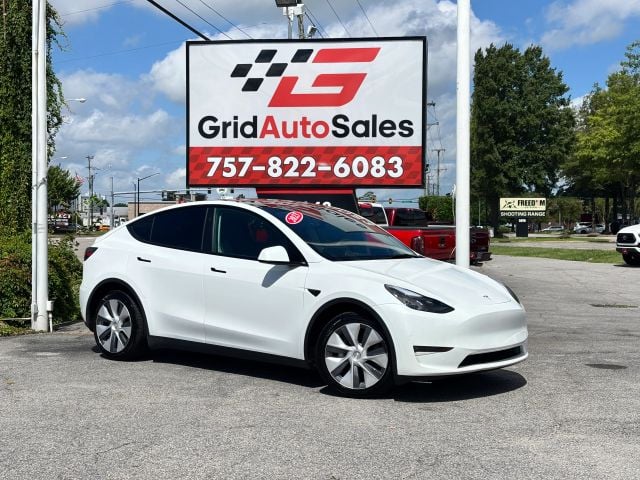 Pre-Owned 2023 Tesla Model Y Long Range Sport Utility 4D - photo - 0