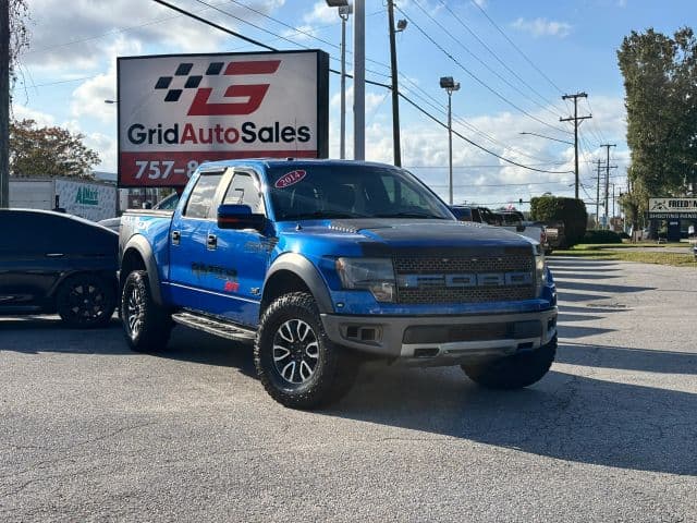 Pre-Owned 2014 Ford F150 SuperCrew Cab SVT Raptor Pickup 4D 5 1/2 ft - photo - 0